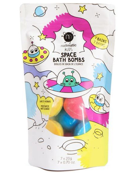 Boules de bain de l'espace Nailmatic